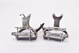 Sheffield Sprint Pedals with Alfredo Binda Straps from the 1940s - 1950s - Bianchi Legnano etc.