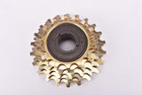 NOS Suntour Pro Compe #PC-5000 golden 5-speed Freewheel with 14-22 teeth and english thread from 1979