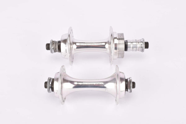 Suntour Superbe Pro #HB-SB00-F and #HB-SB00-R Hub Set with 32 holes from the late 1980s - early 1990s