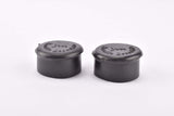 NOS black 3ttt Marchio Depositato handlebar end plugs