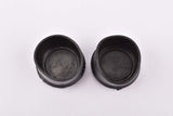 NOS black 3ttt Marchio Depositato handlebar end plugs