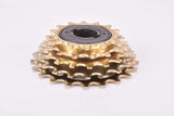 NOS Suntour Pro Compe #PC-5000 golden 5-speed Freewheel with 14-22 teeth and english thread from 1979
