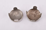 Gaslo Capsula Brevettata aluminum handlebar end plugs from the 1940s, 1950s, 1960s