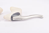 Mint Shimano 105 SC Brake Set caliper #BR-1055 and aero brake lever #BL-1055 with white hoods from the 1990s