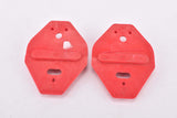 NOS Axo slotted shoe plate pedal cleat for toe clip pedals (2 Point)