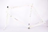 Oyster / Pearl White Raleigh Record Ace Moderne limited edition vintage steel road bike frame set in 59.5 cm (c-t) 58 cm (c-c) with Reynolds 653 tubing and Campagnolo dropouts from 1988