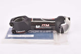 NOS ITM Millennium Carbon 1" and 1 1/8" ahead stem in size 110mm with 25.4 mm bar clamp size from the 2000s