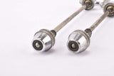 Shimano 600 #6100 / 600 EX Arabesque #6200 quick release set, front and rear Skewer for 100 / 126 mm from the 1970s - 1980s