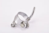 Huret #Ref. 1846 chromed clamp-on downtube double gear cable guide / casing stop clip