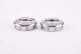 Raleigh (Sakae Ringyo SR) chromed metal Dust Caps 1970s - 1980s