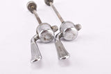 Shimano 600 #6100 / 600 EX Arabesque #6200 quick release set, front and rear Skewer for 100 / 126 mm from the 1970s - 1980s