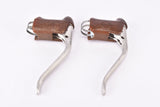 Weinmann AG 144 non-aero Brake Lever Set with brown Hoods from the 1980s
