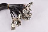 Bunch of NOS Black Lapize rubber (imitation leather) toe clip straps from the 1980s / 1990s