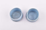 NOS lightblue 3ttt Marchio Depositato handlebar end plugs