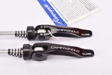 NOS Campagnolo Kamshin Asymmetric (CX) / Vento Asymmetric Quick Release Set #QR8-40BFR front and rear skewer from the 2010s