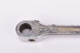 Magistroni cottered chromed steel left crankarm in 170 mm