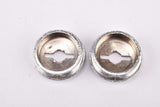 Raleigh (Sakae Ringyo SR) chromed metal Dust Caps 1970s - 1980s