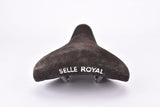 Brown Selle Royal Sprint Suede Leather Saddle from the 1980s