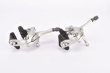 Mint Shimano 105 SC Brake Set caliper #BR-1055 and aero brake lever #BL-1055 with white hoods from the 1990s