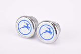 MINT Silver Gazelle handlebar end plugs - new bike take off