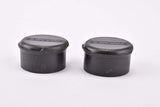 NOS black Benotto handlebar end plugs