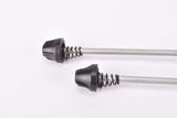 NOS Campagnolo Kamshin Asymmetric (CX) / Vento Asymmetric Quick Release Set #QR8-40BFR front and rear skewer from the 2010s