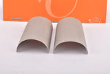 VeloOrange Stainless Steel Handlebar Shims, 26.0-25.4mm (Two Piece), silver