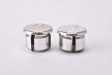 NOS Silver Chrom CicloLinea handlebar Barend end Plugs for Vintage Bikes