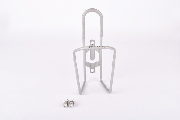 Vintage Minoura water bottle cage in grey