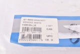 NOS Shimano Ultegra #ST-6800 White STI Bracket rubber Hood #Y00E98090 from the 2010s