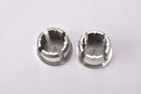 NOS Silver Chrom CicloLinea handlebar Barend end Plugs for Vintage Bikes