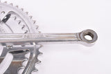 Nervar fluted 3-Arm Cottered chromed steel Crankset with 52/42 Teeth and 170 mm length from the 1970s - 1980s