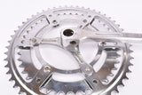 Nervar fluted 3-Arm Cottered chromed steel Crankset with 52/42 Teeth and 170 mm length from the 1970s - 1980s