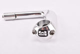 NOS silver 3ttt Mutant Road Racing Stem in size 130mm with 25.8mm clampsize from the early 90s