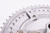 Nervar fluted 3-Arm Cottered chromed steel Crankset with 52/42 Teeth and 170 mm length from the 1970s - 1980s