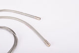 NOS clear Silver Shimano NEW 600 EX / 105 Golden Arrow gear shifting cable set including housing and guides from the 1980s
