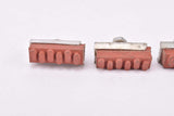 NOS Weinmann red 6-dot replacement brake pad set (4 pcs)