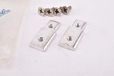 NOS Campagnolo Triomphe pedal toe clip plate set #7283045 & #7350149