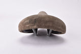 Brown Selle San Marco genuine suede leather Saddle from the 1970s