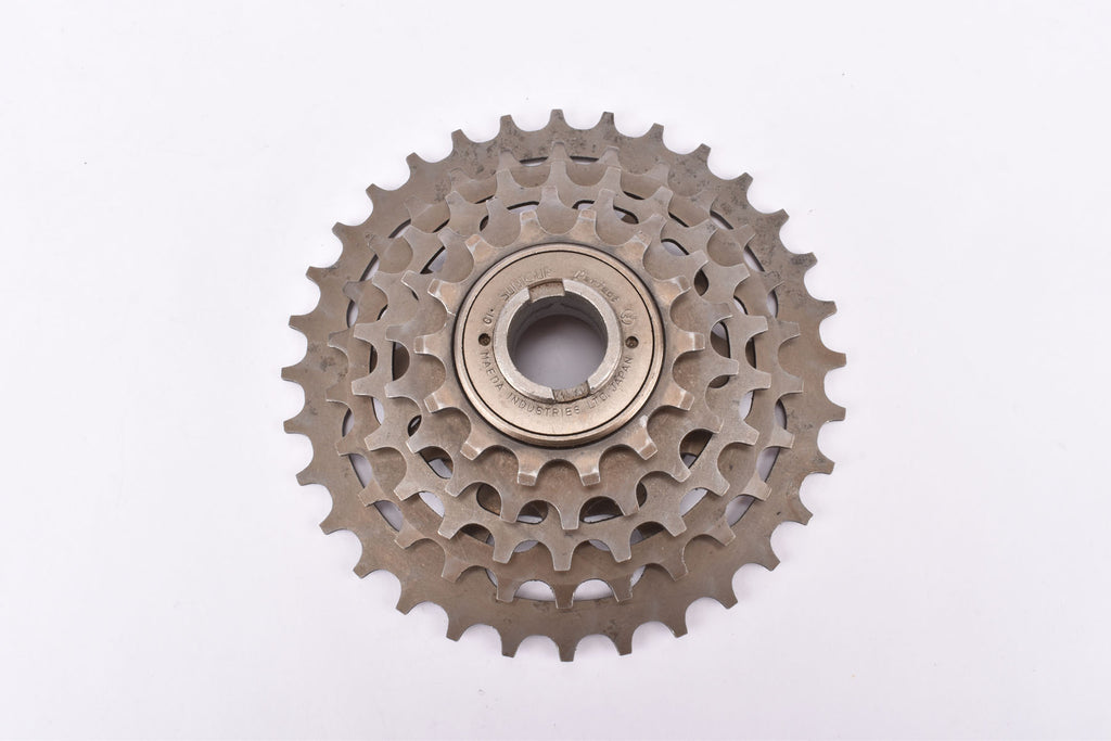 Suntour AP Pignone Freewheel 14-32 Denti 6 Velocità JIS, Filettatura Inglese, NOS Anni '80 Giappone