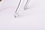 Silver anodized Vitus 979 Duralinox vintage aluminum frame set in 57.4 cm (c-t) 56 cm (c-c) with Vitus 979 Dural All Aluminium tubing from 1985
