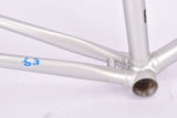 Silver and Blue Koga-Miyata Flyer frame set in 56 cm (c-t) / 54.5 cm (c-c) with Koga-Miyata Hardlite FM-1 Sprial Spline and Hi-Manga HM-2 tubing from 1989