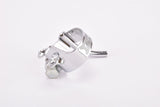 NOS Huret #Ref. 1846 chromed clamp-on downtube double gear cable guide / casing stop clip