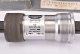 NOS/NIB Shimano #BB-UN52 JIS Cartridge Bottom Bracket in 113mm with english thread from the 1990s  - 2000s