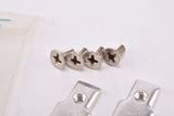 NOS Campagnolo Triomphe pedal toe clip plate set #7283045 & #7350149