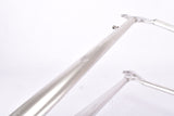 Silver anodized Vitus 979 Duralinox vintage aluminum frame set in 57.4 cm (c-t) 56 cm (c-c) with Vitus 979 Dural All Aluminium tubing from 1985