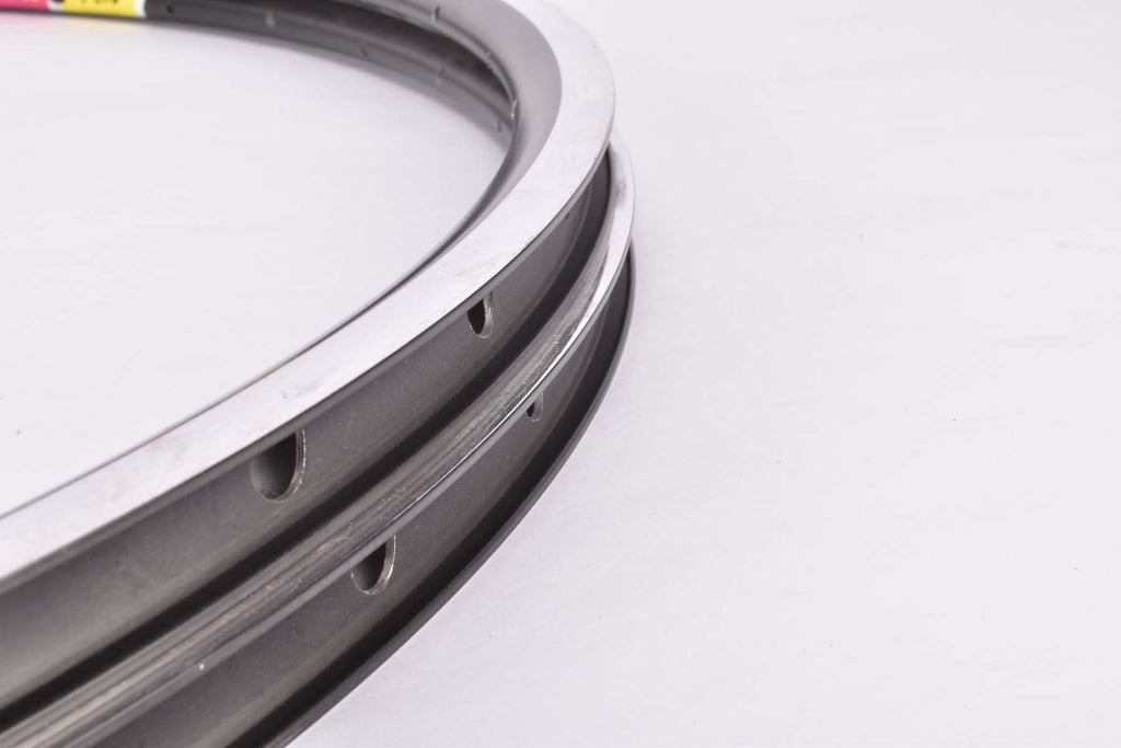 NOS black Rigida SHP 6 V-Profile aero clincher rim Set in 700c/622mm w ...