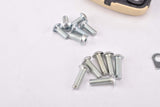 NOS Eddy Merckx Podio Universal Shoe Plate Set Free Float clipless Pedal Cleats for standard 3 Point shoes