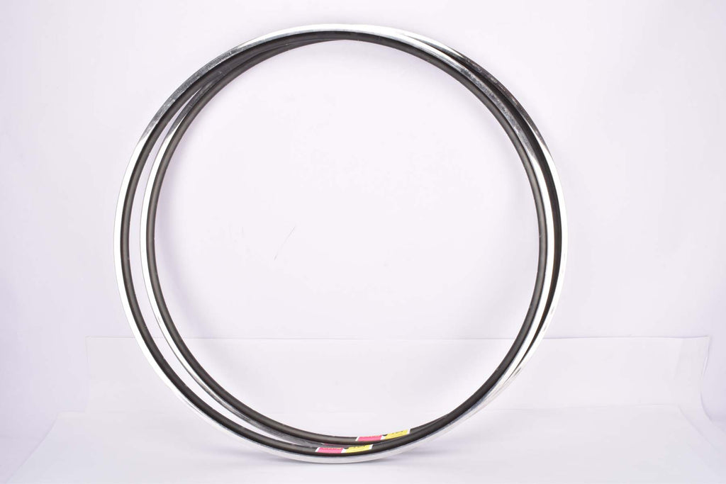 NOS black Rigida SHP 6 V-Profile aero clincher rim Set in 700c/622mm w ...