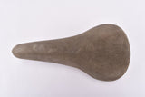 Brown Selle San Marco genuine suede leather Saddle from the 1970s